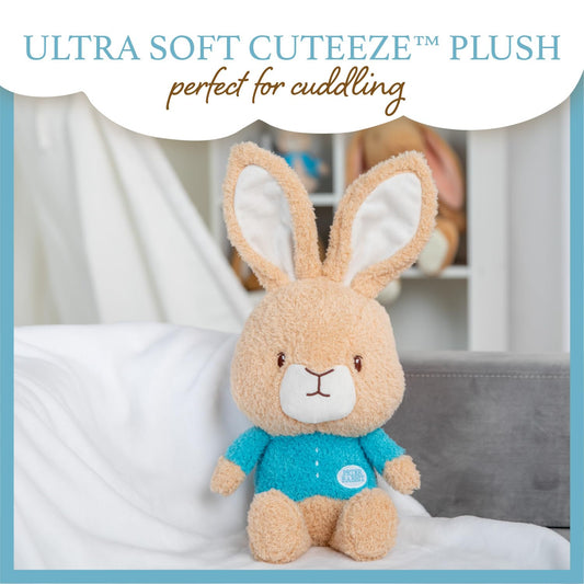 KIDS PREFERRED Peter Rabbit Bunny Plush Toy - Soft 12" Stuffed Animal for Baby & Toddler, Model 24284