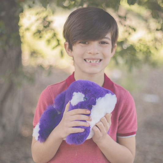 World's Softest Plush Small Purple Dolphin Stuffed Animal - Huggable Polyester Toy for Baby & Toddler - Model WS03577-0008